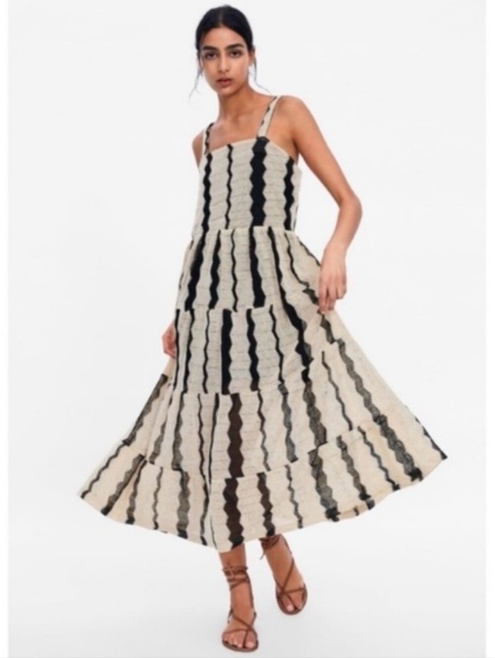 Zara Knit Midi Dress
